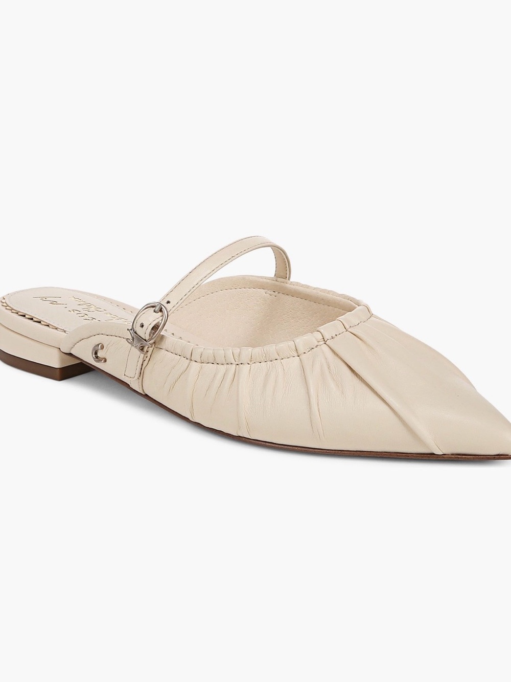 Circus by Sam Edelman Larissah Pointed Toe Mule Vanilla Bean, 8